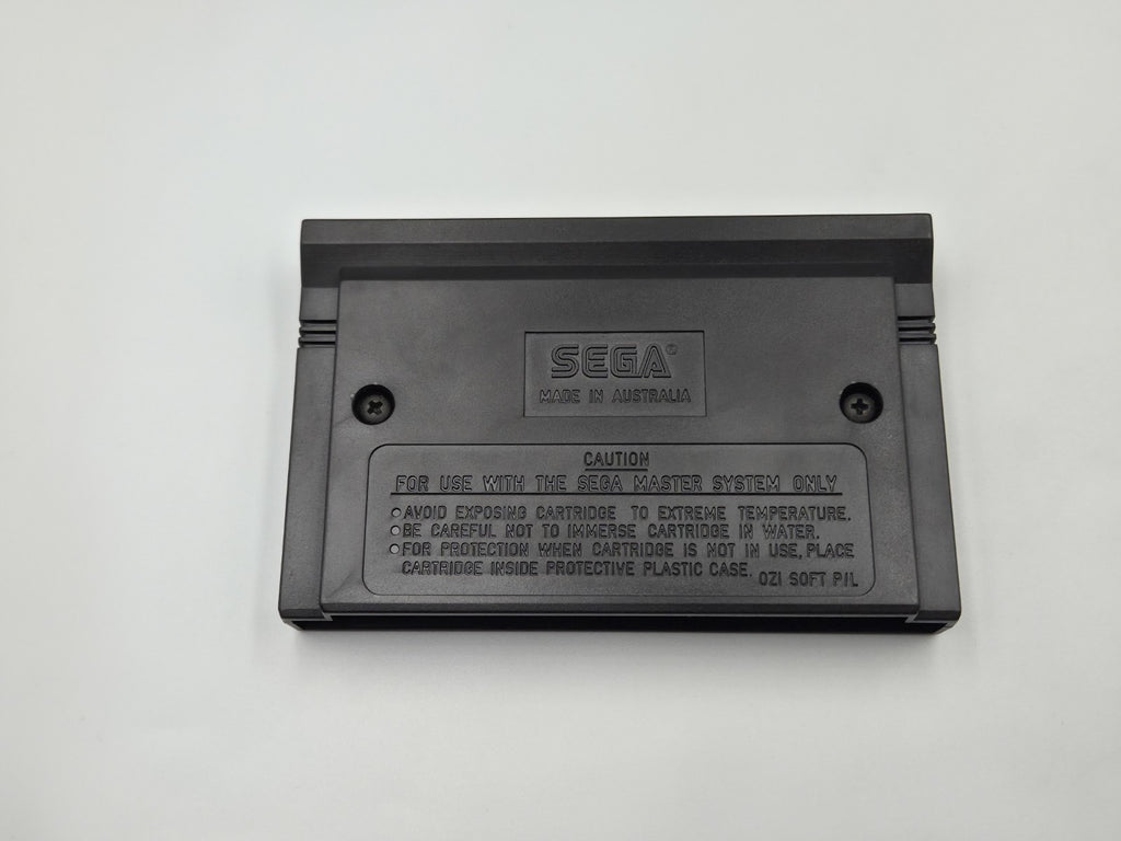 Sega Master System Spiel Bomber Raid mit OVP und Anleitung Multilingual 
