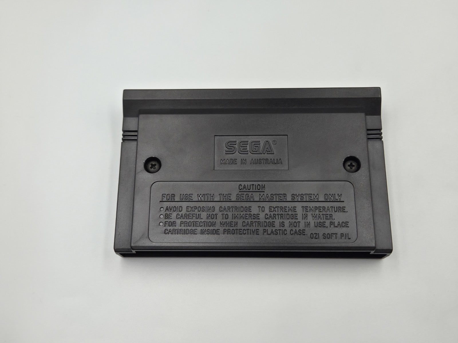 Sega Master System Spiel Bomber Raid mit OVP und Anleitung Multilingual 