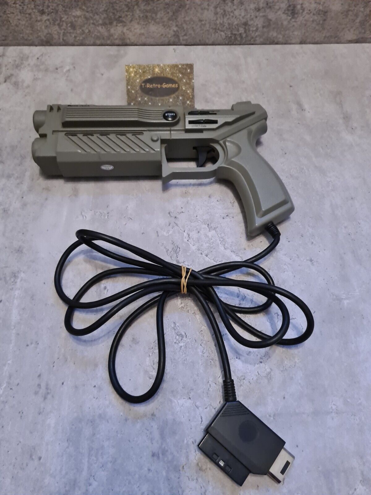 PS1 Playstation 1 Logic 3 Predator Light Gun Model JT 400 Zapper - T-Retro-Games 