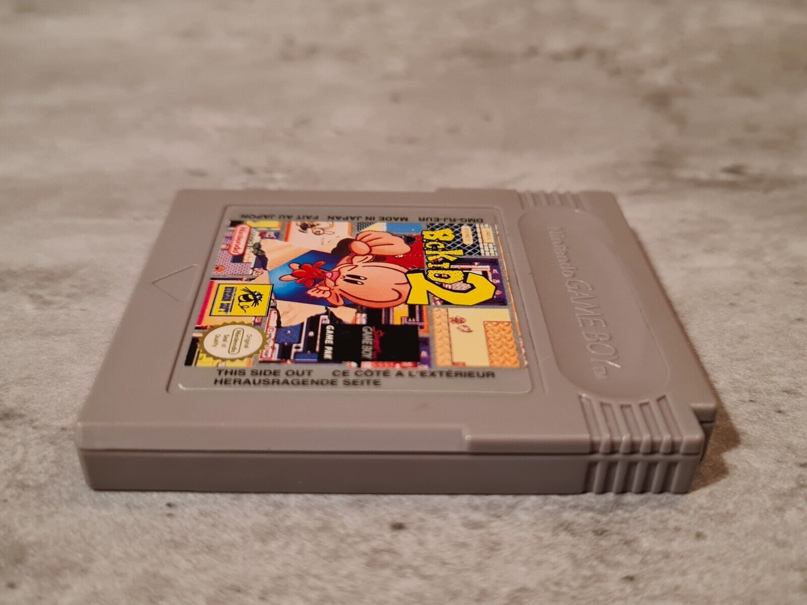 Nintendo Game Boy Classic Spiel B.C. Kid 2 EUR - T-Retro-Games 