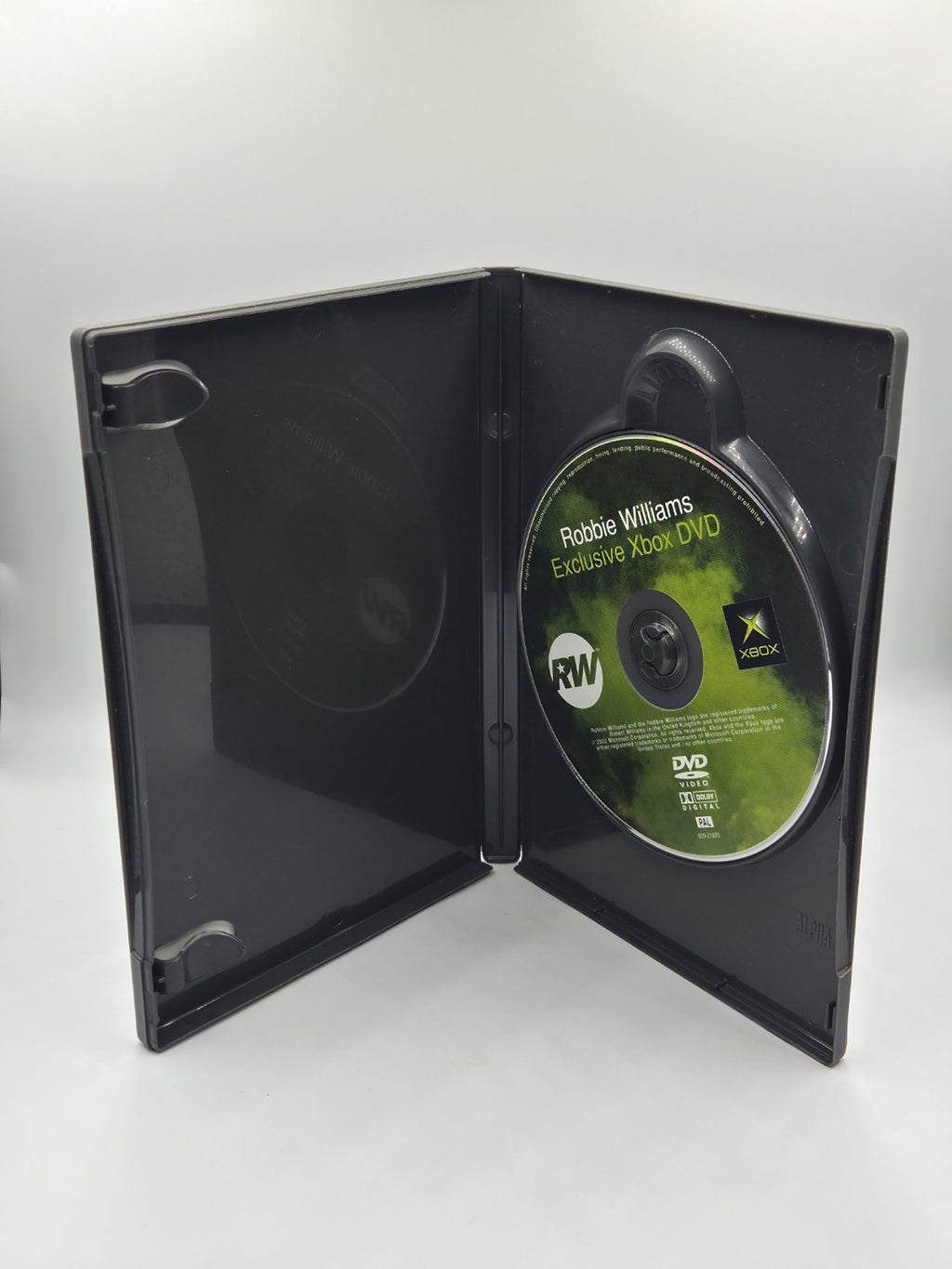 XBOX Robbie Williams Exclusive Xbox DVD Audio Tracks Visual Tracks