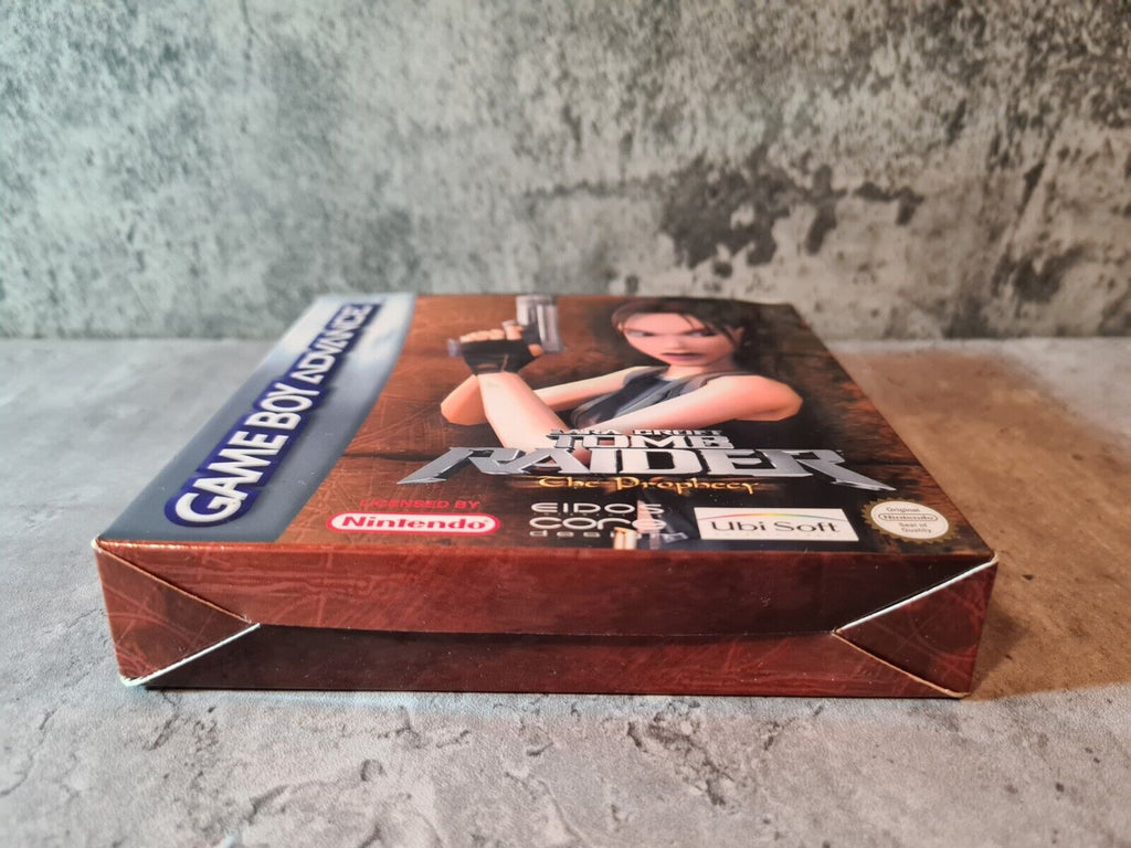 Gameboy Advance Lara Croft Tomb Raider The Prophecy mit OVP und Anleitung FAH - T-Retro-Games 