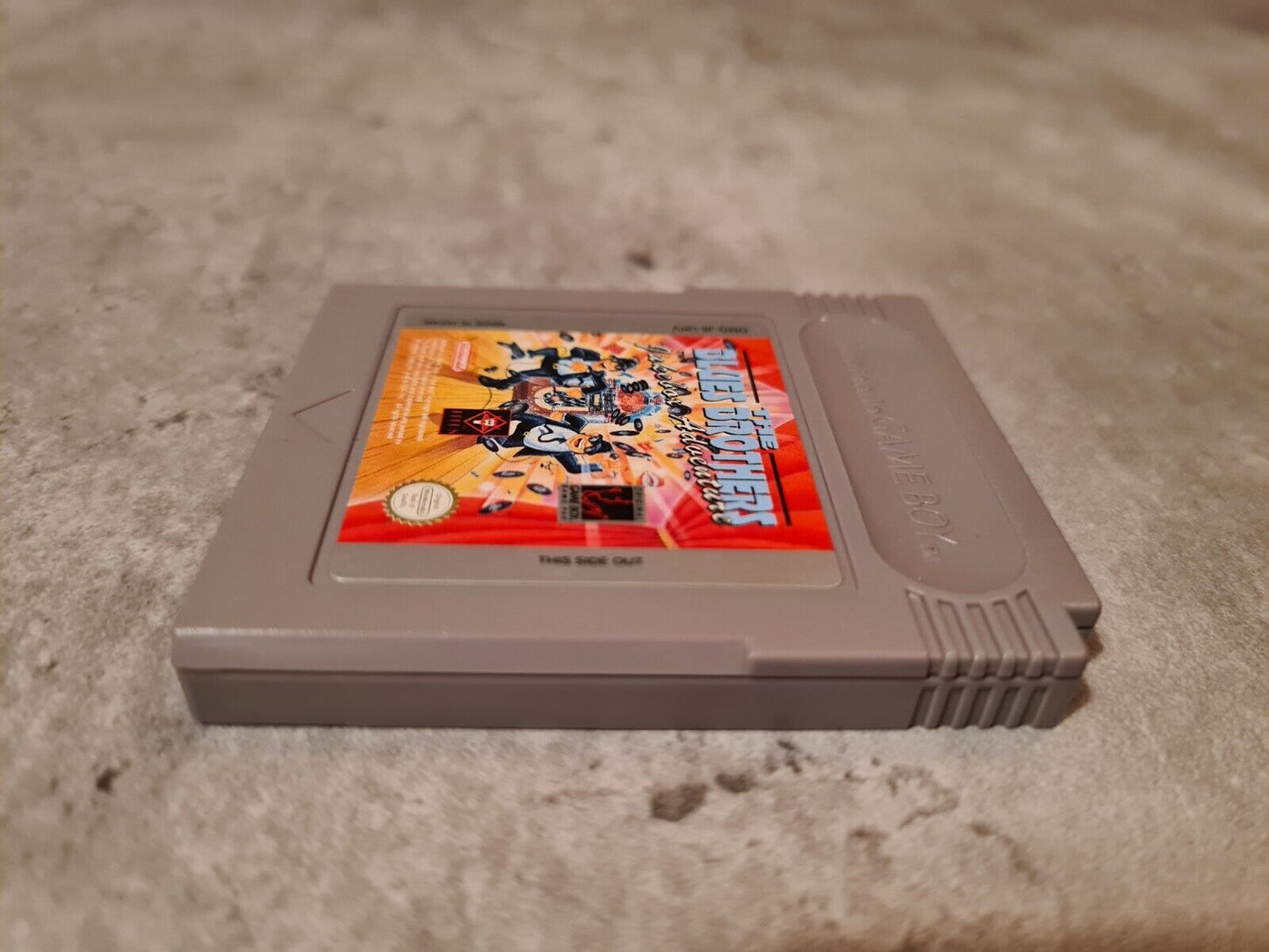 Nintendo Game Boy Classic Spiel The Blues Brothers Jukebox Adventure Modul UKV - T-Retro-Games 