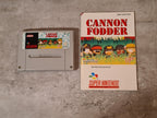 SNES Super Nintendo Cannon Fodder mit OVP und Anleitung EUR - T-Retro-Games 