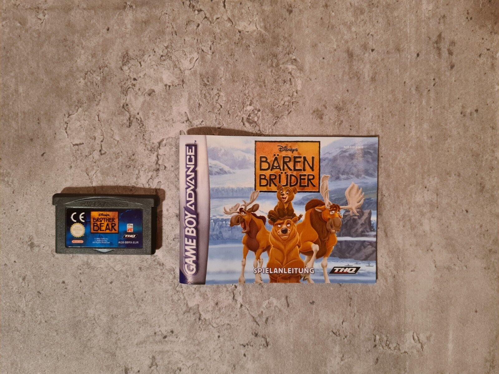 Nintendo Gameboy Advance Disney's Bären Brüder mit OVP und Anleitung NOE - T-Retro-Games 