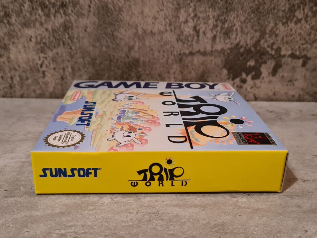Nintendo Game Boy Classic Spiel Trip World mit OVP und Anleitung NOE - T-Retro-Games 