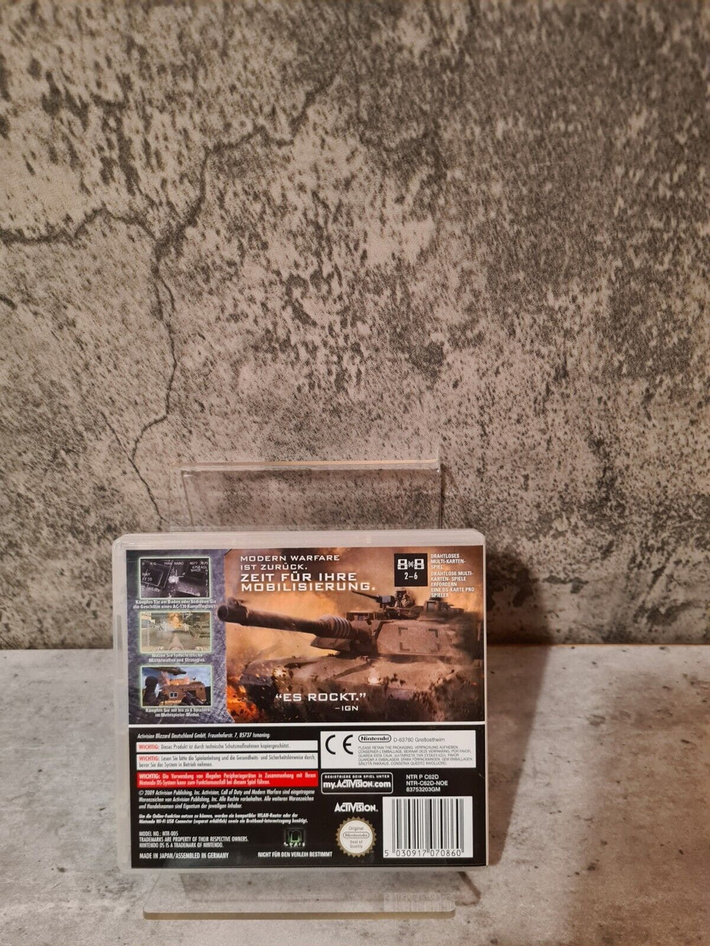 Nintendo DS Call of Duty Modern Warfare Mobilized mit OVP und Anleitung NOE - T-Retro-Games 