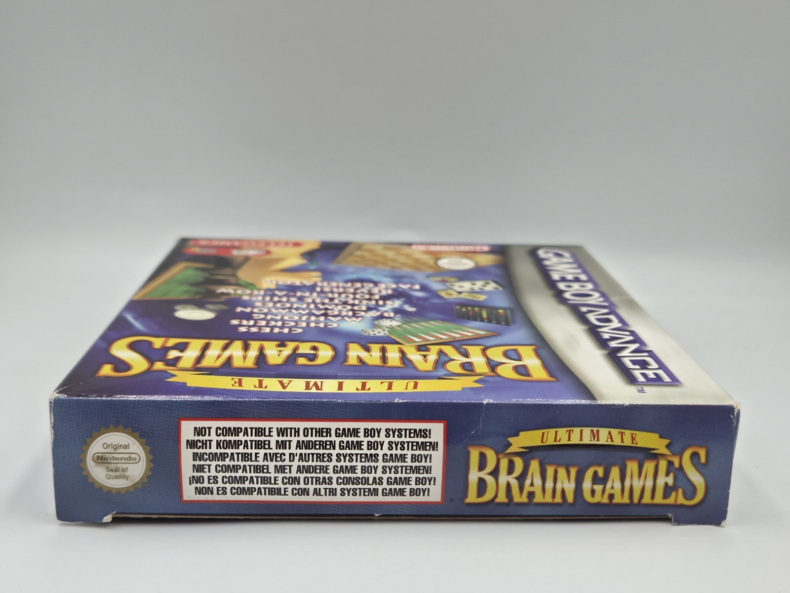 Nintendo Game Boy Advance Spiel Ultimate Brain Games mit OVP und Anleitung UKV