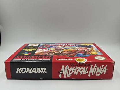 Super Nintendo The Legend of The Mystical Ninja mit OVP und Anleitung NOE/SFRG