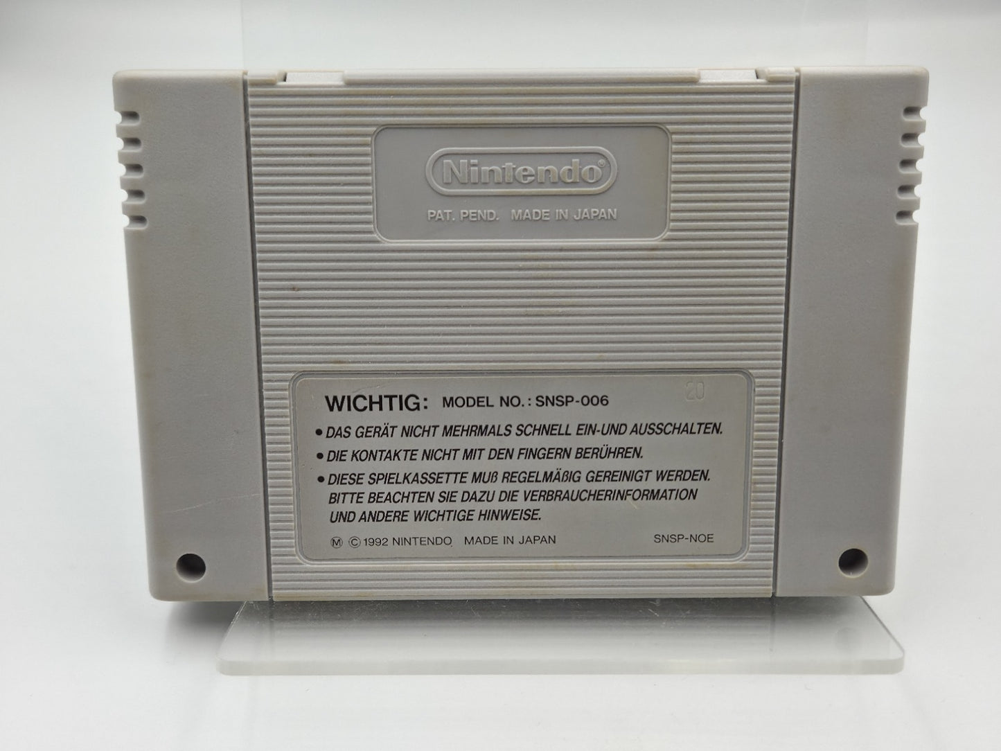 SNES Super Nintendo NBA All-Star Challenge NOE Modul