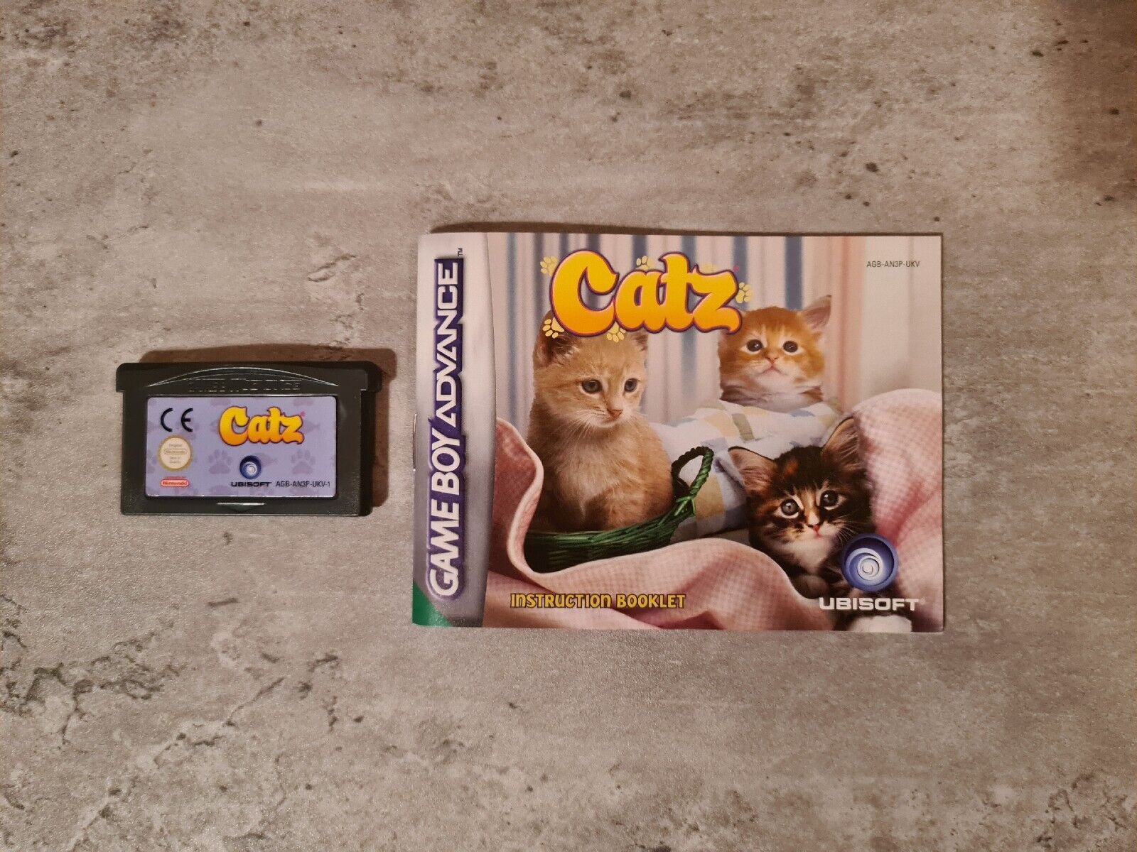 Nintendo Gameboy Advance Catz mit OVP und Anleitung FAH - T-Retro-Games 