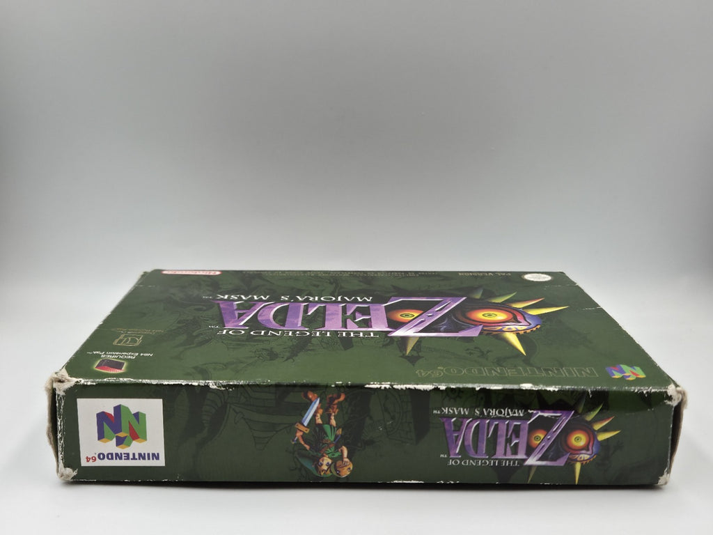 N64 The Legend of Zelda Majora's Mask EUR Leer OVP Empty Box Only