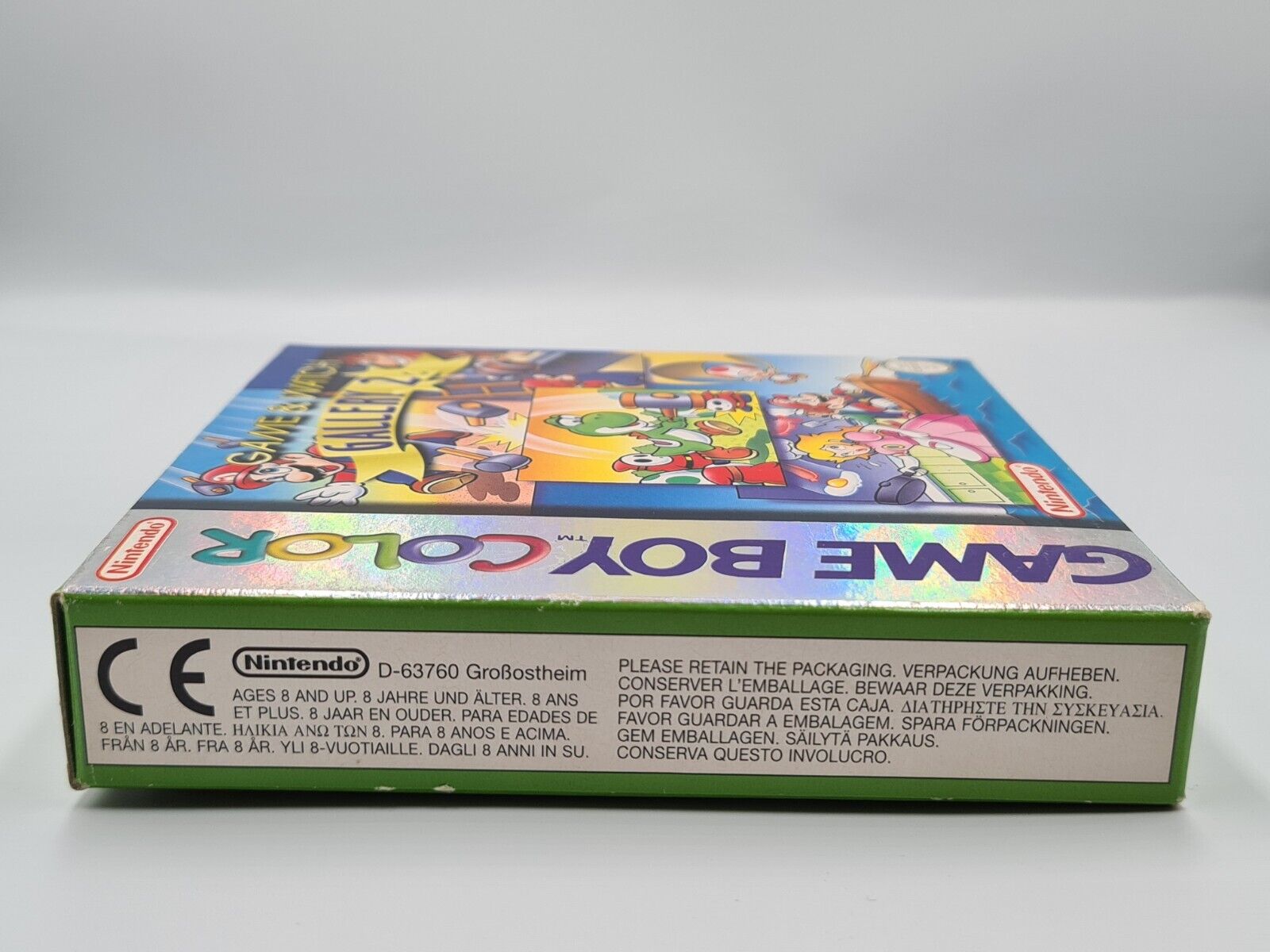 Nintendo Game Boy Color Spiel Game & Watch Gallery 2 mit OVP und Anleitung EUR - T-Retro-Games 