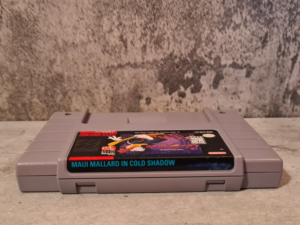 SNES Super Nintendo Maui Mallard in Cold Shadow NTSC USA Modul - T-Retro-Games 