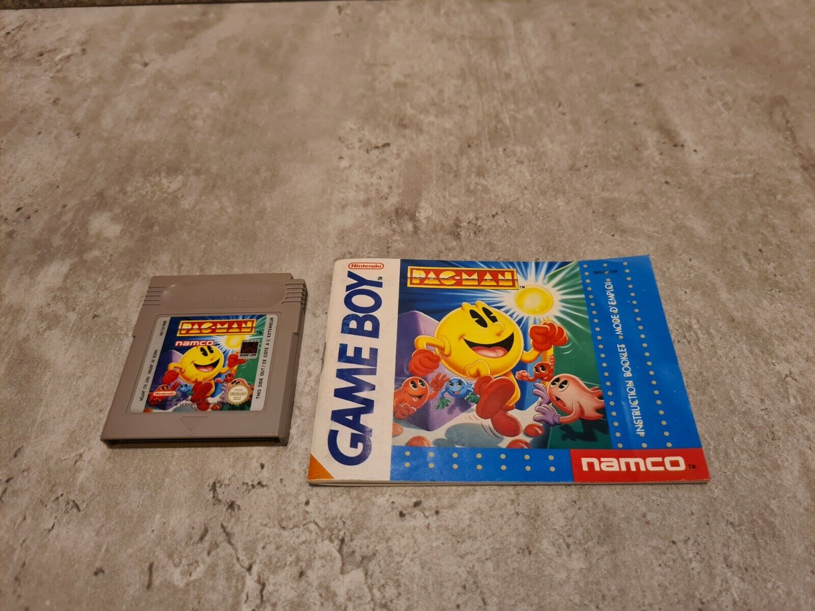 Game Boy Classic Pac-Man mit OVP und Anleitung FAH - T-Retro-Games 