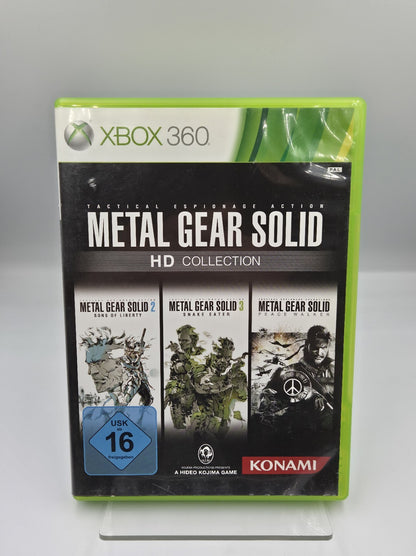 XBOX360 Metal Gear Solid HD Collection  mit OVP Deutsch 2 Discs