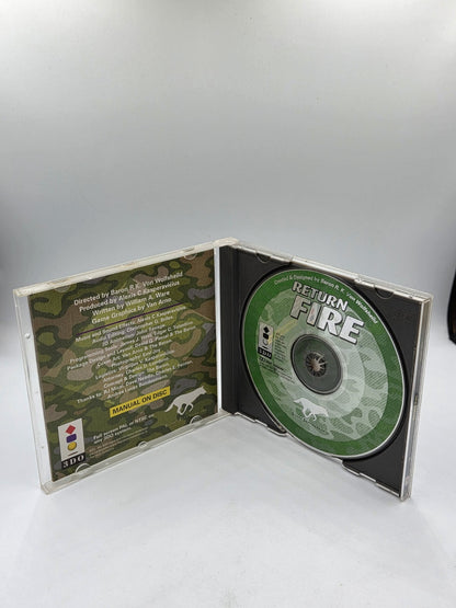 3DO Spiel Return Fire mit OVP und Anleitung Deutsch