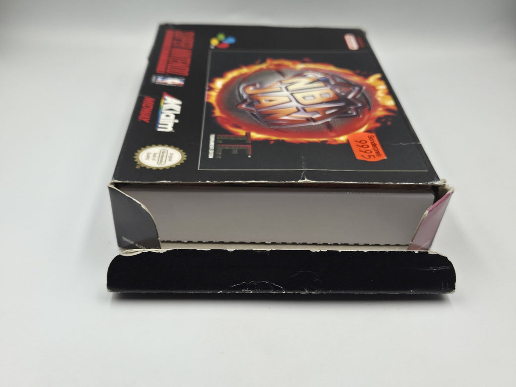SNES Super Nintendo Spiel NBA Jam T.E. mit OVP und Anleitung EUR