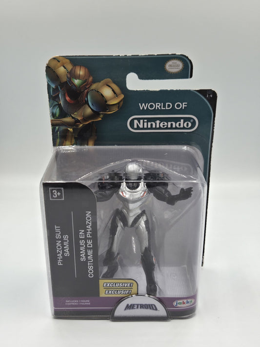  World of Nintendo Collectible Figur Figurine Phazon Suit Samus  Neu New Sealed