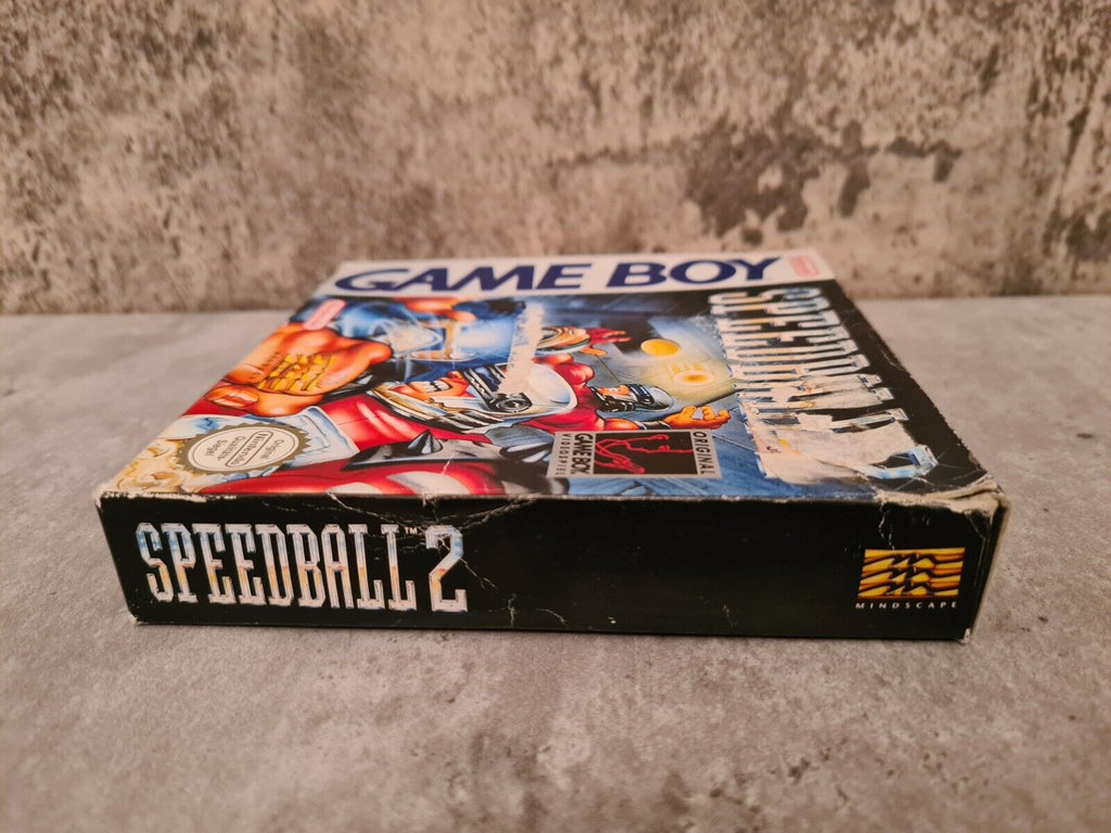 Nintendo Game Boy Classic Speedball 2 mit OVP und Anleitung NOE - T-Retro-Games 