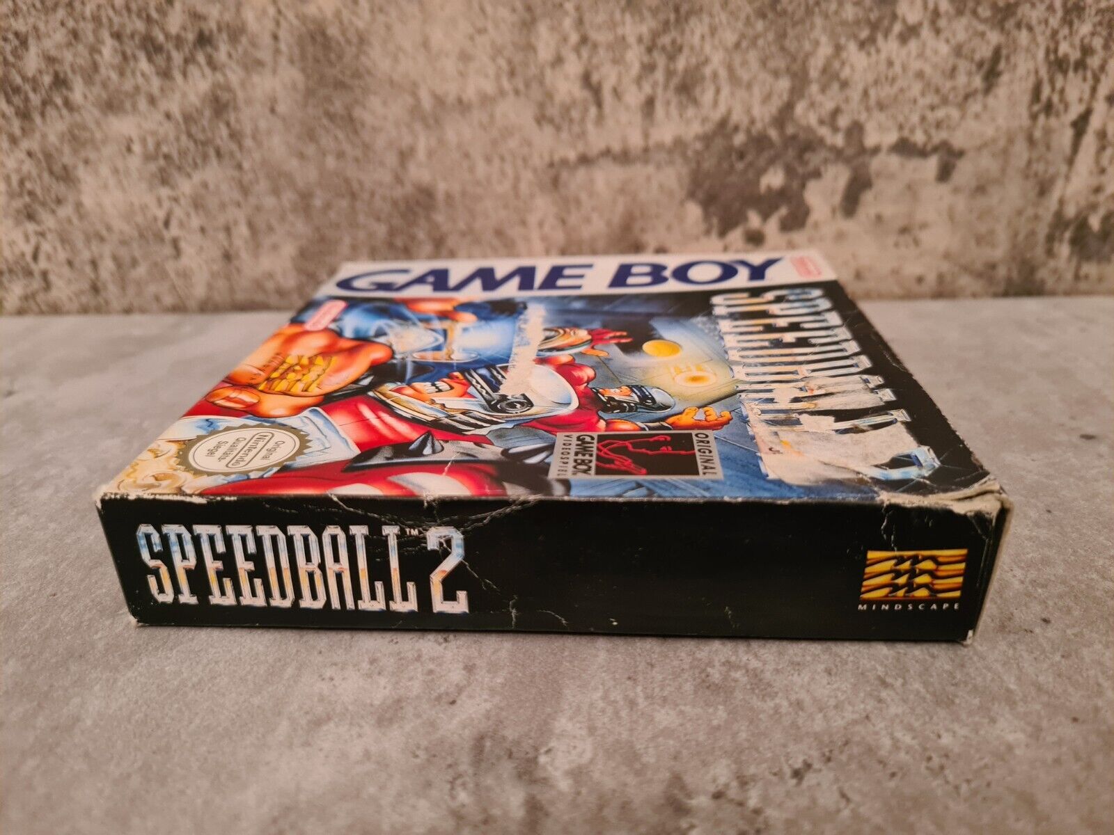 Nintendo Game Boy Classic Speedball 2 mit OVP und Anleitung NOE - T-Retro-Games 