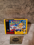 SNES Super Nintendo Street Racer mit OVP und Anleitung + Poster EUR - T-Retro-Games 
