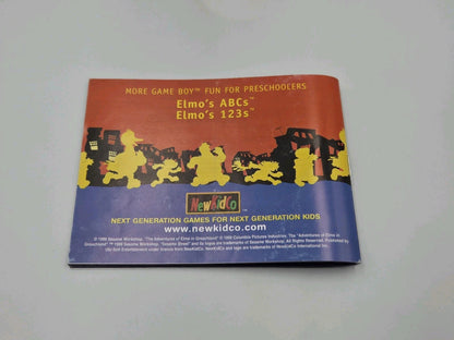 Game Boy Color Die Abenteuer von Elmo im Grümmelland mit OVP und Anleitung NOE