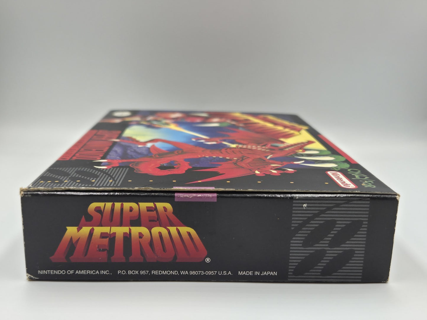 SNES Super Nintendo Super Metroid mit OVP und Anleitung NTSC-USA
