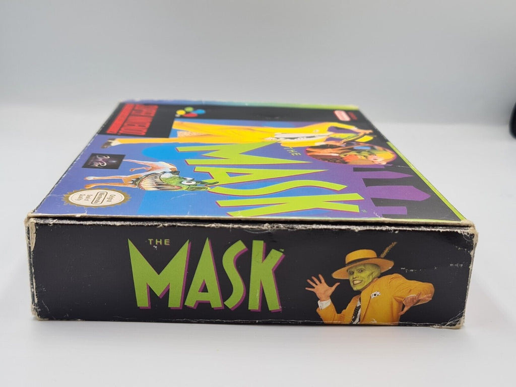 SNES Super Nintendo The Mask mit OVP und Anleitung EUR - T-Retro-Games 