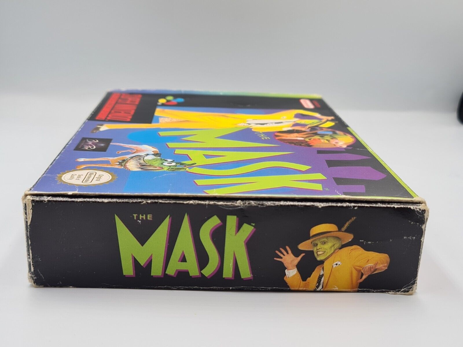 SNES Super Nintendo The Mask mit OVP und Anleitung EUR - T-Retro-Games 