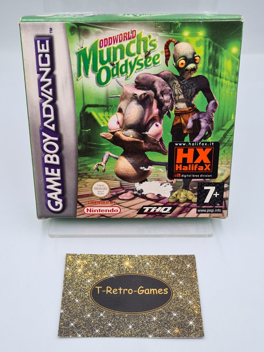 Nintendo Game Boy Advance Oddworld Munch's Odysee mit OVP und Anleitung EUR - T-Retro-Games 