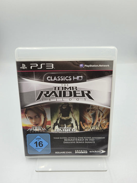 PS3 Playstation 3 Spiel The Tomb Raider Trilogy mit OVP + Anleitung Deutsch 