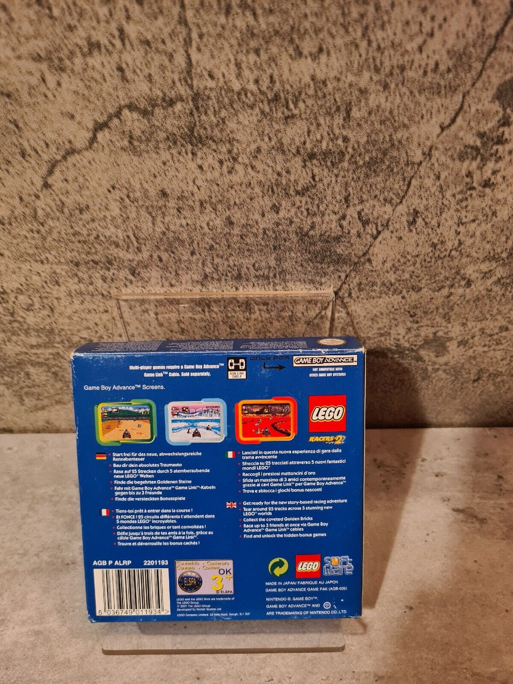 Gameboy Advance Lego Racers 2 mit OVP und Anleitung EUR - T-Retro-Games 