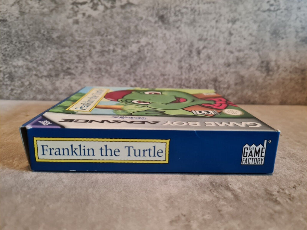 Gameboy Advance Franklin the Turtle mit OVP und Anleitung USA - T-Retro-Games 