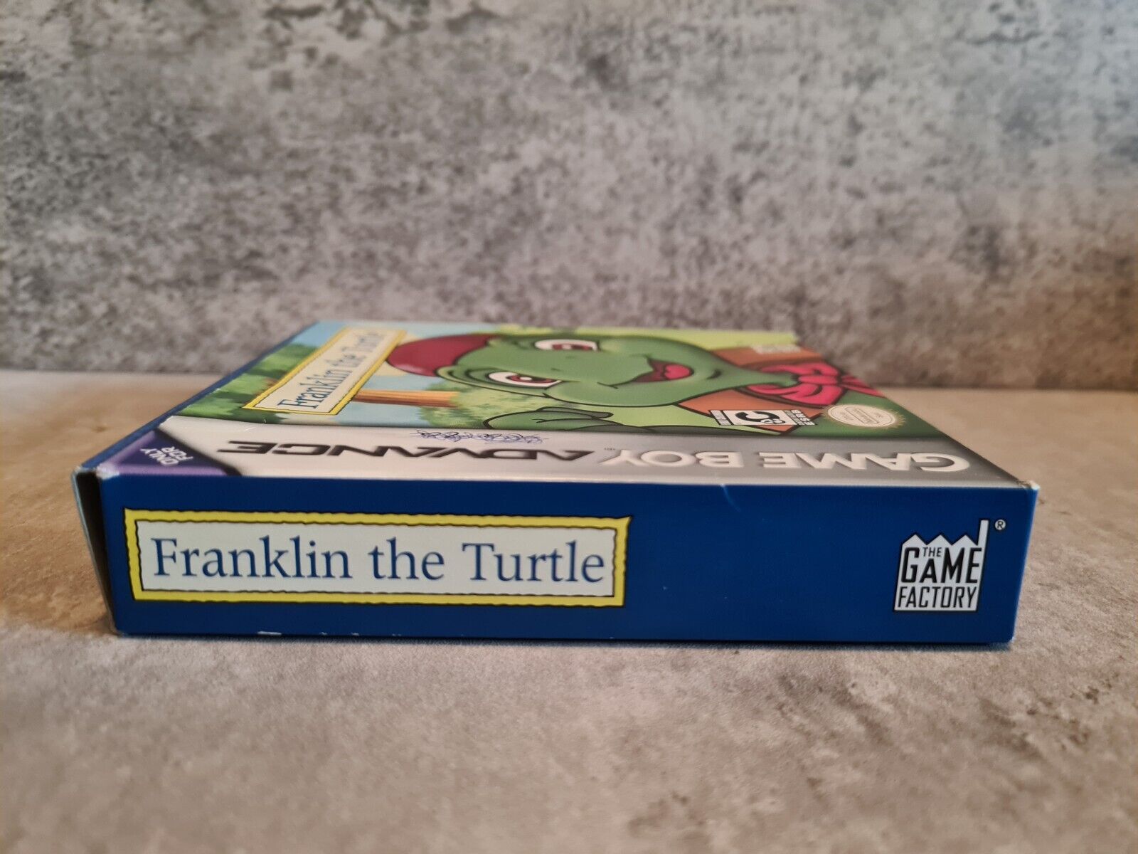 Gameboy Advance Franklin the Turtle mit OVP und Anleitung USA - T-Retro-Games 