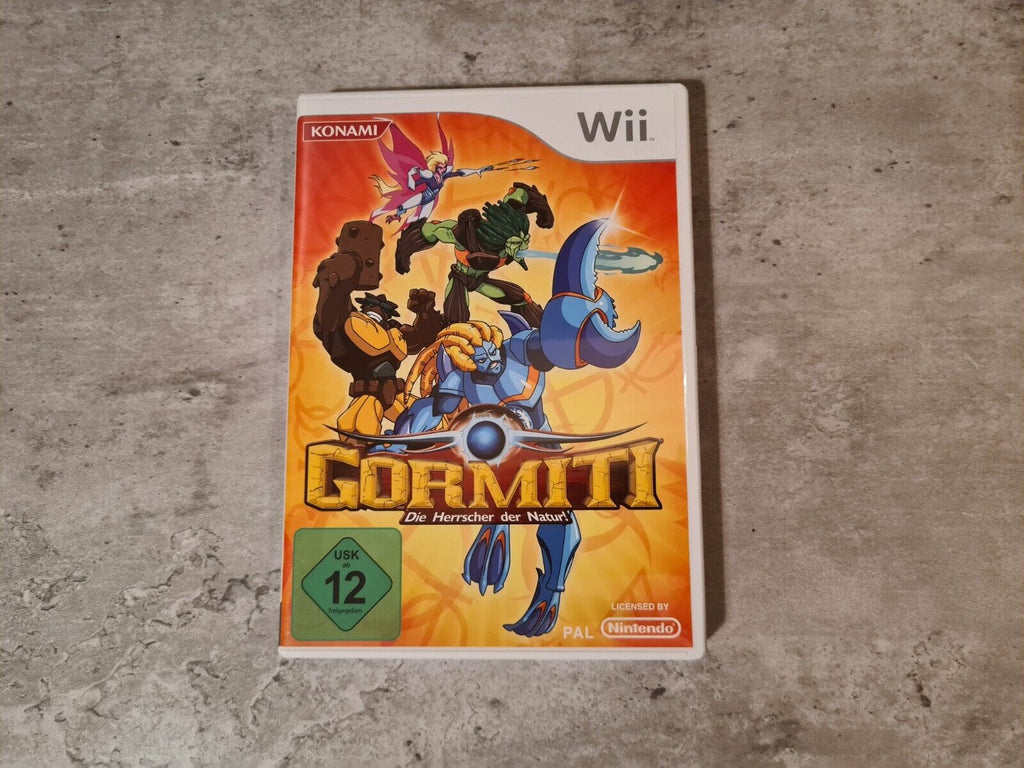 Nintendo Wii Gormiti mit OVP und Anleitung + Figur Big Box - T-Retro-Games 