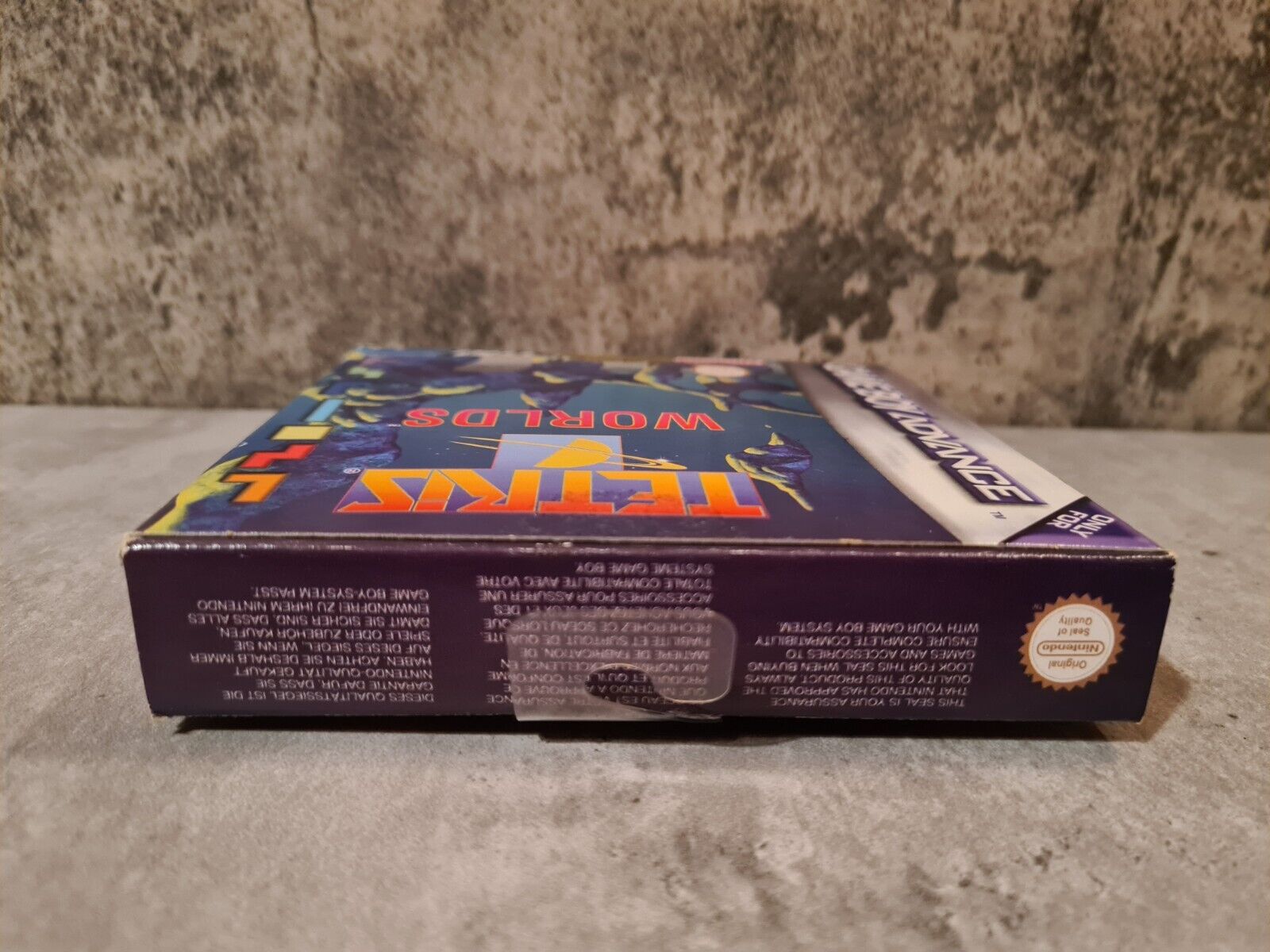 Gameboy Advance Tetris Worlds mit OVP und Anleitung EUR - T-Retro-Games 