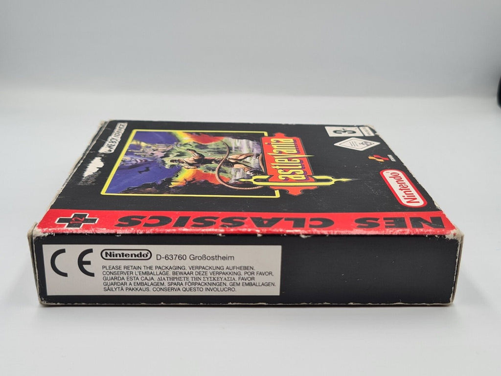Nintendo Game Boy Advance NES Classics Castlevania mit OVP und Anleitung EUR - T-Retro-Games 