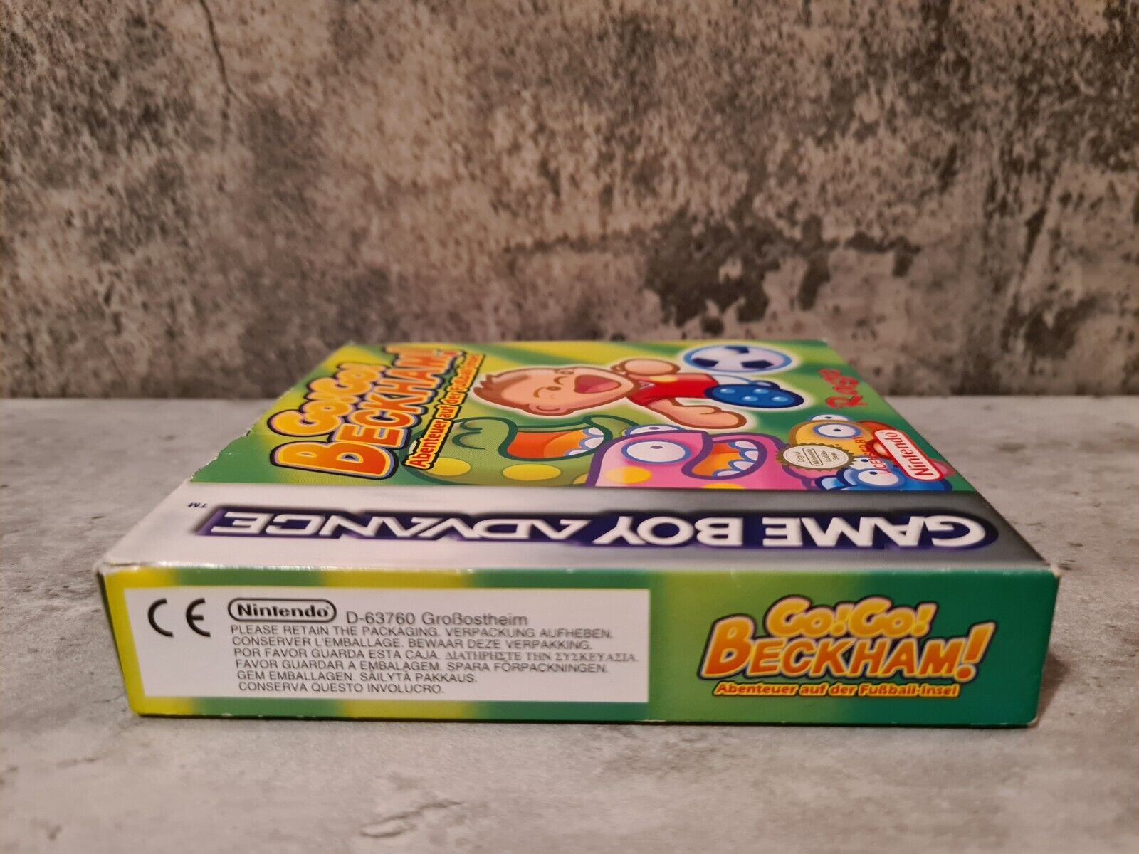 Nintendo Gameboy Advance Go!Go! Beckham! mit OVP und Anleitung NOE - T-Retro-Games 
