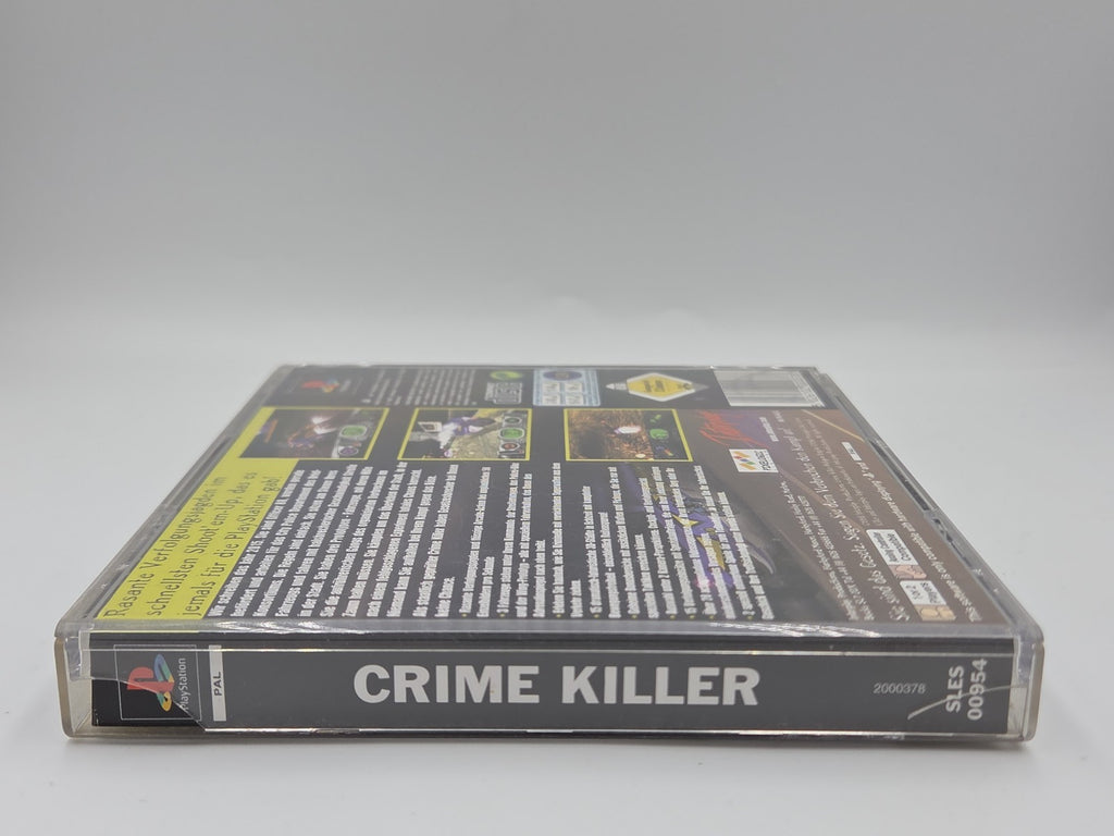 PS1 Playstation 1 Spiel Crime Killer mit OVP Deutsch