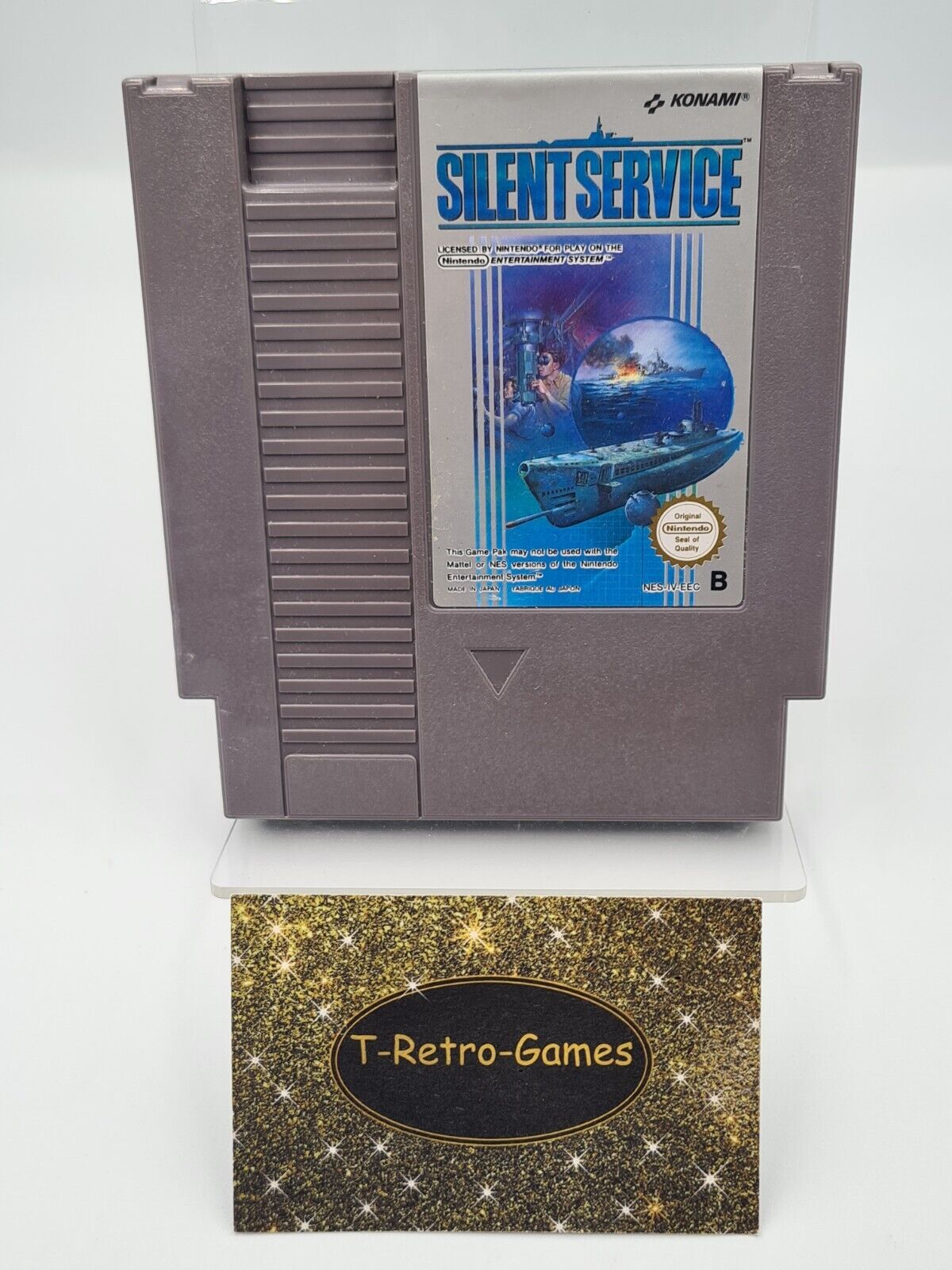 Nintendo NES Silent Service Modul EEC - T-Retro-Games 