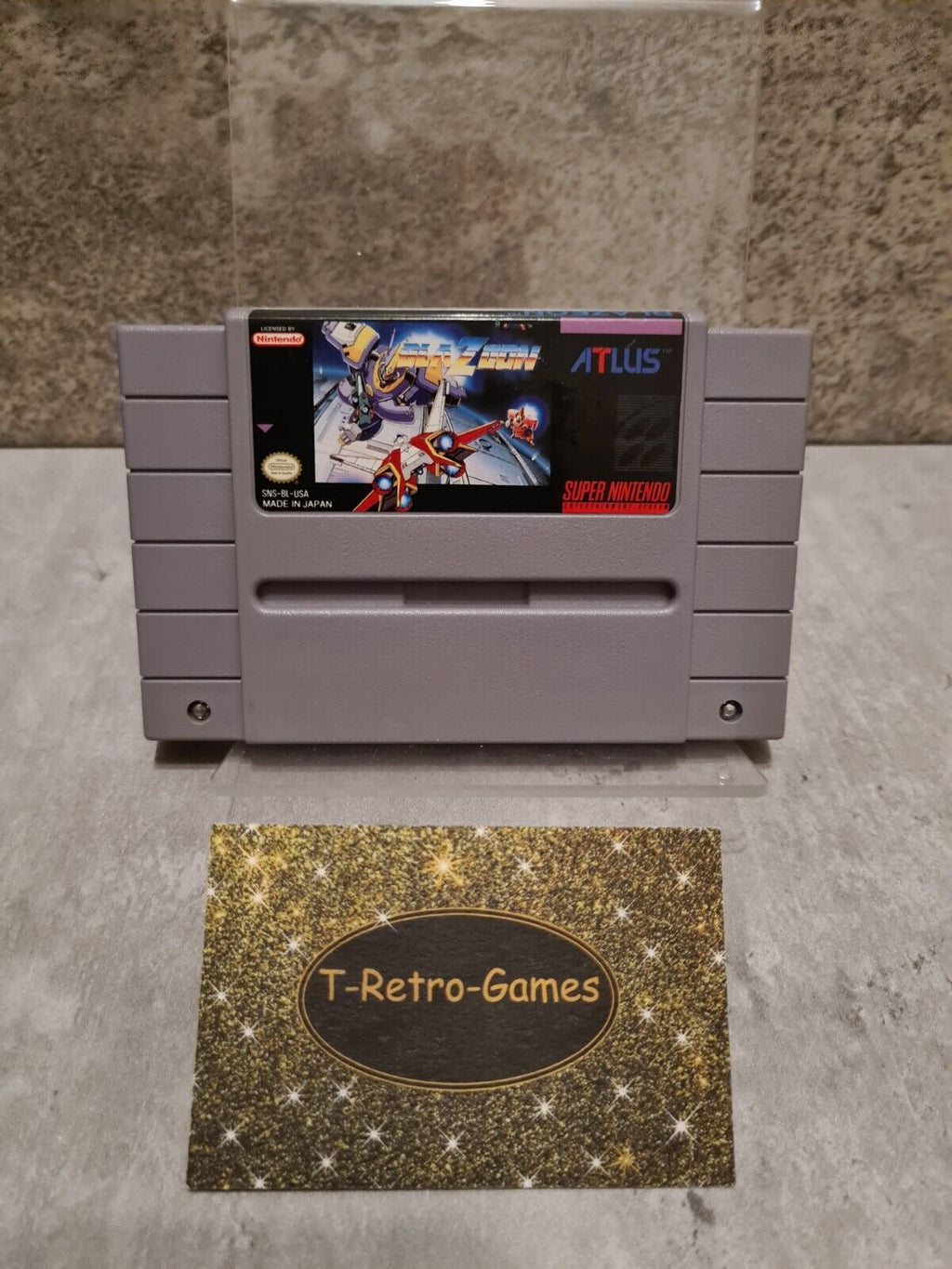 SNES Super Nintendo Blazeon NTSC USA Modul - T-Retro-Games 