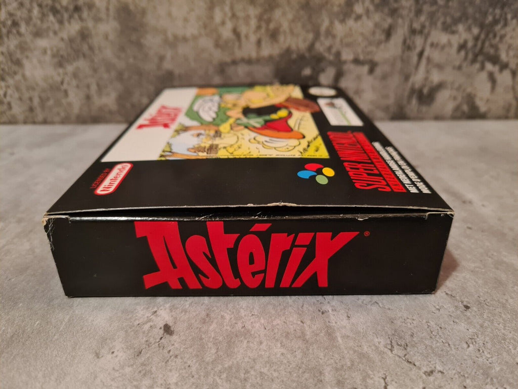 SNES Super Nintendo Asterix mit OVP und Anleitung FAH - T-Retro-Games 