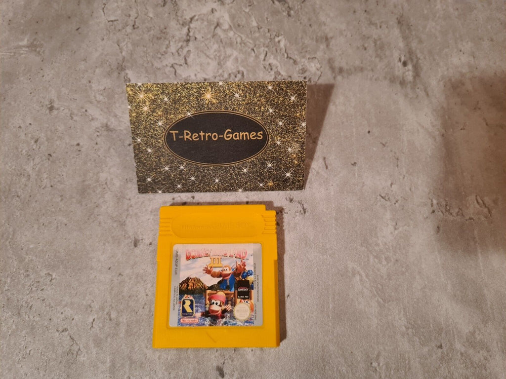 Nintendo Gameboy Classic Spiel Donkey Kong Land III 3 Modul EUR - T-Retro-Games 