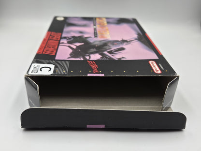 SNES Super Nintendo Choplifter III Rescue Survive Leer OVP Empty Box NTSC USA