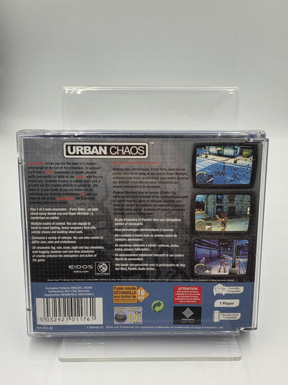 Sega Dreamcast Urban Chaos mit OVP und Anleitung Multilingual 