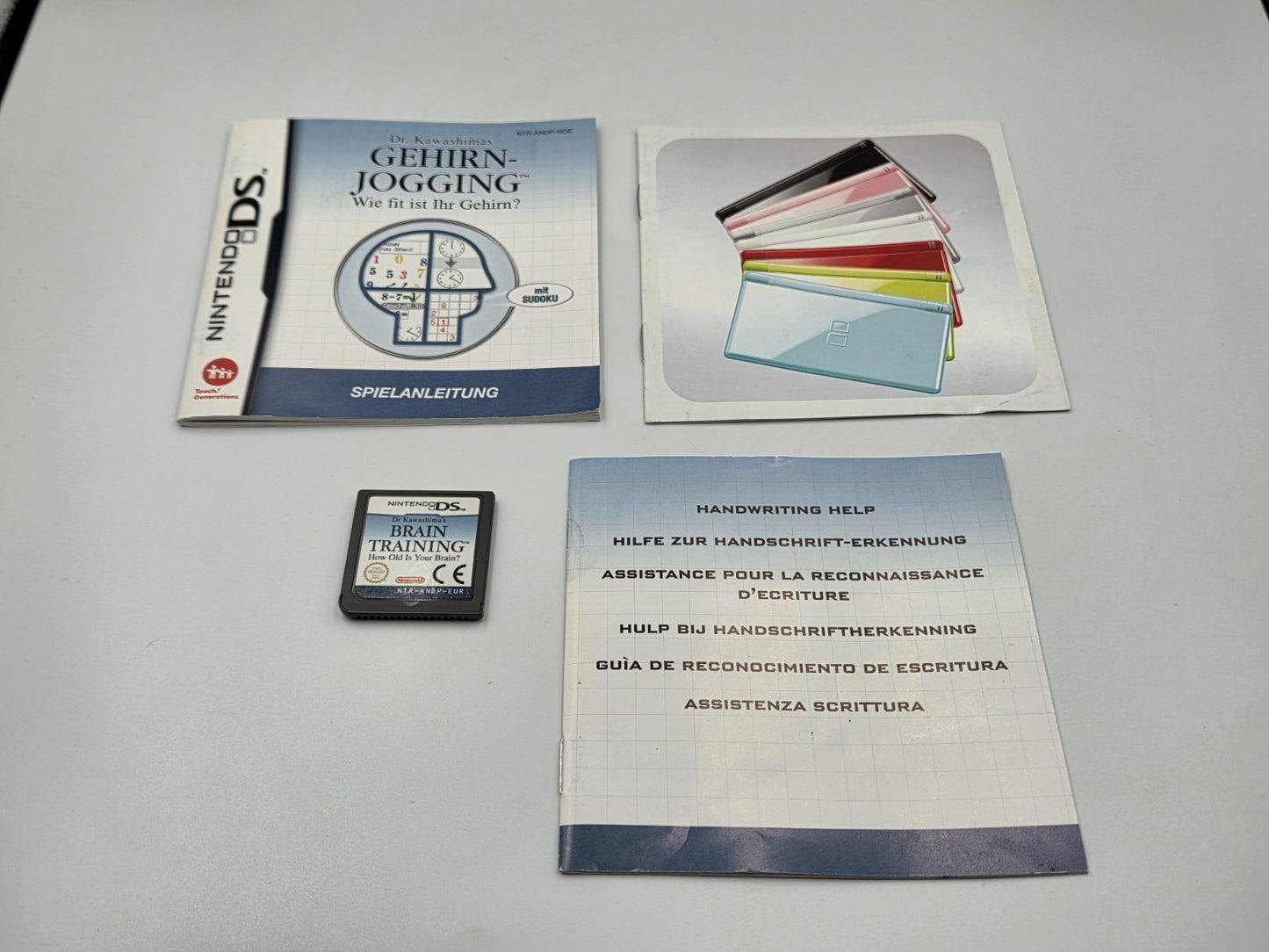 Nintendo DS Dr. Kawashimas Gehirn-Jogging mit OVP und Anleitung NOE