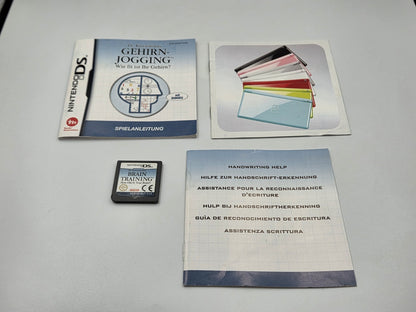 Nintendo DS Dr. Kawashimas Gehirn-Jogging mit OVP und Anleitung NOE