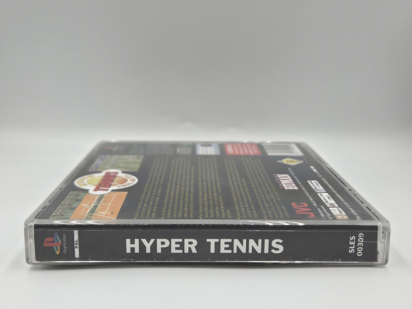 PS1 Playstation 1 Spiel Hyper Tennis mit OVP und Anleitung Multilingual