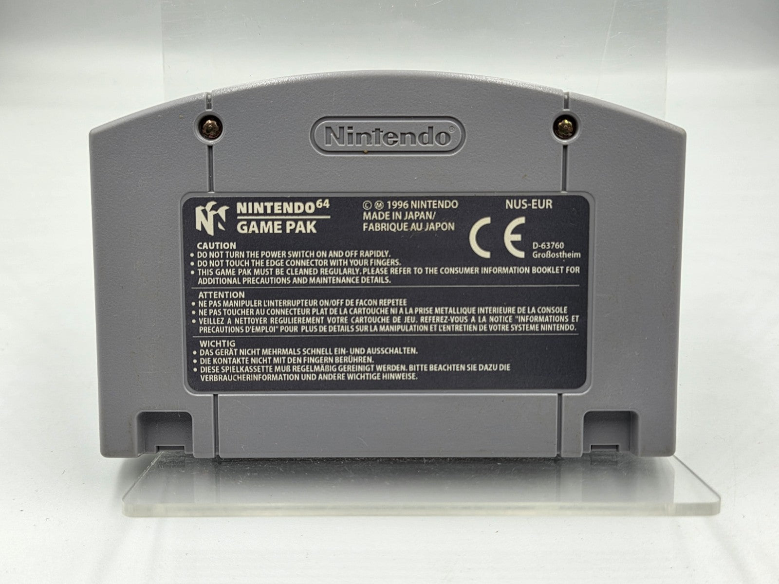 N64 Nintendo 64 Killer Instinct Gold EUR Modul